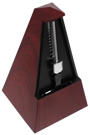 KAILIKETIY Redwood Metronome Wooden Mechanical for Guitar Violin Beginner Portable Multipurpose Musical Instrument Beat