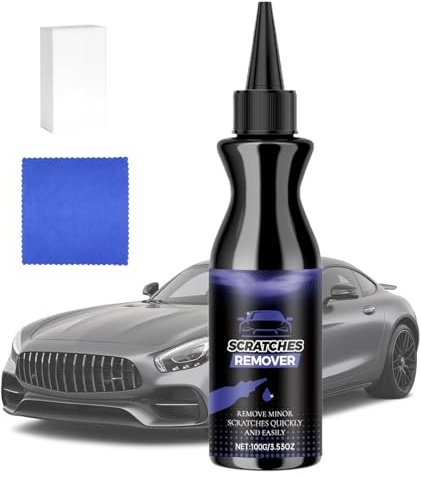 HunicandIU Correcteur de Rayures Voiture, Produit de Soin Auto, Agent de Réparation des Rayures Auto, pour Propriétaires de Voitures, Amateurs de Camions, Gestionnaires de Flotte, Professionnels du