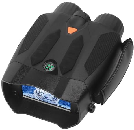 ZYWUOY Binocolo per visione notturna, fotocamera digitale 10X con zoom 4K, batteria da 5000 mAh, schermo IPS da 3 pollici per caccia, campeggio, fauna selvatica
