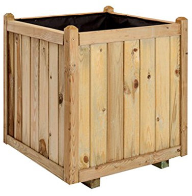 Bac à fleurs carré VENDÔME - grand volume - 138 L - Cerland