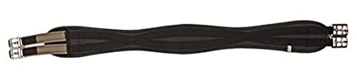 HKM PVC Soft Waffeloptik Easy Sattelgurt schwarz 90