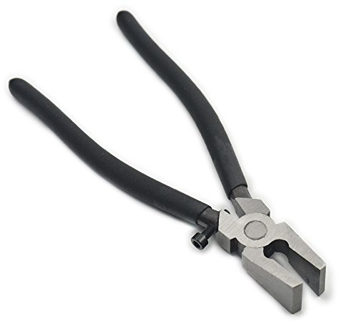One Tool Flachzange mit breiter Nase, 2,5 cm breit, Werkzeug für Schlüsselanhänger, Spaltring, Armbänder