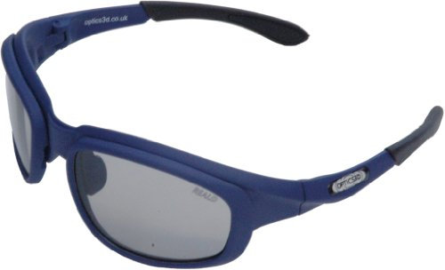 RxMulti3D Gafas 3D para RealD, MasterImage 3D y Pasivas 3DTVs, Azul