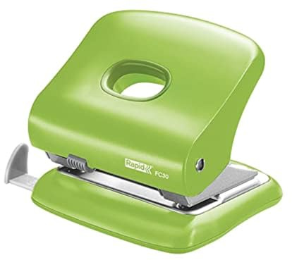 Rapid Desktop Hole Punch FC30 3mm lightgreen