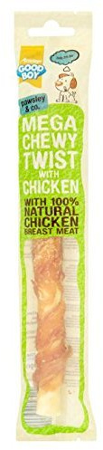Good Boy Pawsley and Co Mega Chewy Twist con pollo 26 cm 70 GM (da 5)