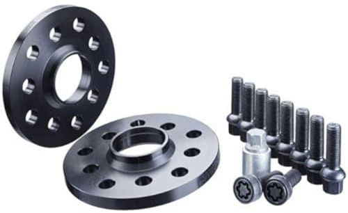 H&R 10mm Spurverbreiterung Spurplatte 5-Loch 112mm LK Kompatibel mit VW Golf 7 Schrägheck 5G1, BQ1, BE1, BE2 Golf 7 Variant BA5, BV5 T-Roc A11 Touran 5T1 TIGUAN AD1