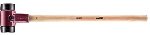 Simplex 3002.100 - Martillo Herramientas de Albañil con Mango de Nogal Americano (100 mm)