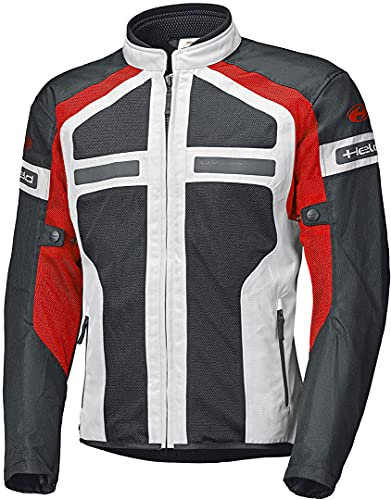 Held Tropic 3.0 Damen Motorrad Textiljacke Grau/Rot XXL