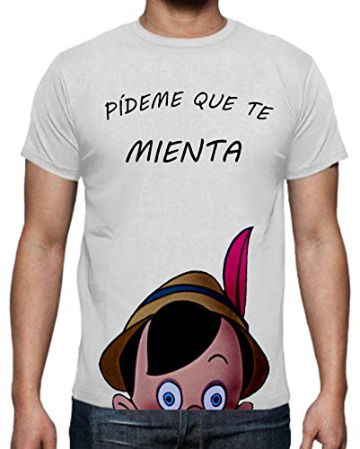 the Fan Tee Camiseta de Hombre Divertidas Funny Graciosa Pinocho 017 S