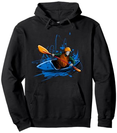 Cadeau de kayak Pagaie Kayak Rapids Sweat à Capuche