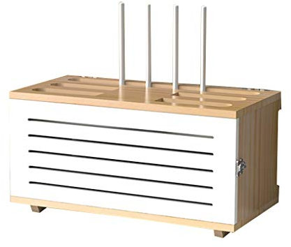 Wandspeicherbox WLAN-Router-Speicherbox Wand-Set-Top-Box Klardraht-Speicherbox Wandspeicher-Router-Rack (Color : A, Size : 40 * 22 * 42.5cm)
