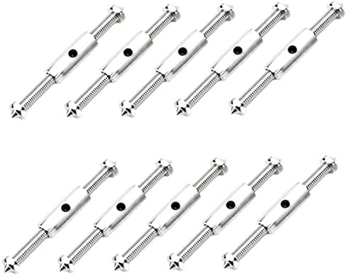 Riparazione Cassetta 10 Set Interruttore Riparatore Supporto Asta elettrici di Tipo 86,Accessori per la Riparazione di interruttori,Scatola di Giunzione Asta di Supporto,con Viti,Supporti,aste