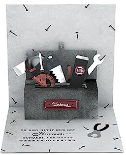 Grafik-Werkstatt |Pretty Pop-Up Karte | dreidimensional | Für dich