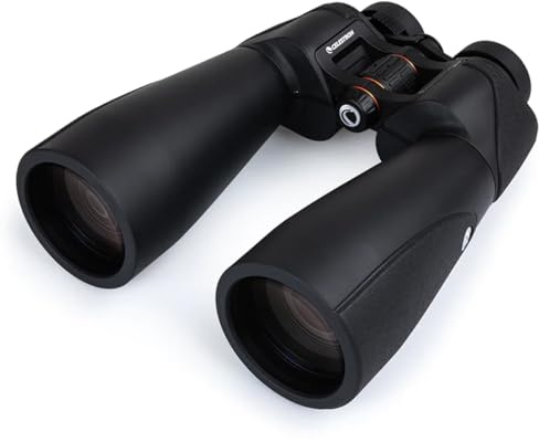 Celestron 72034 SkyMaster Pro ED 15x70 astronomikikare med ED-glas och stor bländaröppning för lång räckvidd, fullt multibelagd med XLT-beläggning, tripod-adapter och väska