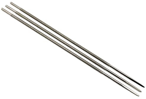 Diamantfeile Rundfeile 4mm oder 4,8mm oder 5,5mm für 1/4'',0,325',''3/8,.404 Diamant Feile für Kette Kettensäge Sägekette (4mm)