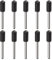 QUARKZMAN 10pcs 1/4 pouce Ponçage Tambour Caoutchouc Mandrins 1/8 pouce Tige Ponçage Manchon Support pour Tambour Ponceuse Rotatif Meuleuse