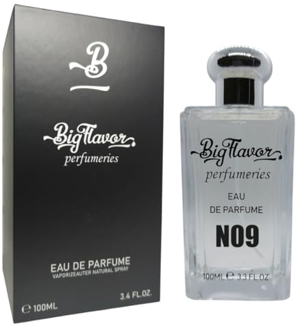 BIG FLAVOR N° N09 - Profumo Unisex conpatibile con Ierba Puro 100ml
