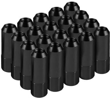 JJRFVBGT Radnabenbolzen 20 Stück Autozubehör Radmutter 60 Mm M12 X 1,5, M12 X 1,25 Radmuttern Racing Lug Radschrauben Muttern Stehbolzen Ersatzteile(3,M12x1.25)