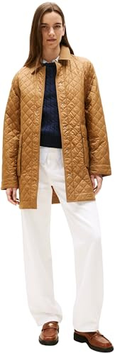 Tommy Hilfiger Donna Giacca Imbottita Padded Nylon Quilted Lunga