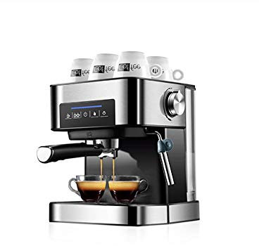 CVNIMV Cafetera Espresso con espumador de Leche Integrado, cafetera de presión, cafetera doméstica