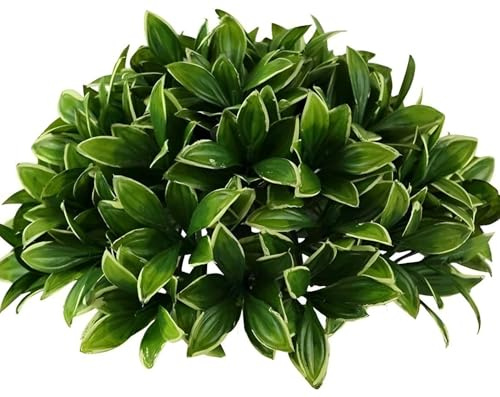 Welcome logo flowers Realistic Looking Privet Bush Green Leaf Hemispheres, Artificial Plants, Suitable For Vase Filling, Indoor And Outdoor, Home Flower Decoration Plants For party and wedding decorat