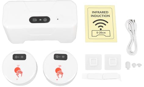BONKZEBU Kit de Chasse d'Eau Sans Contact Automatique pour Toilette Domestique Système de Gestion d'Eau Intelligent Économique