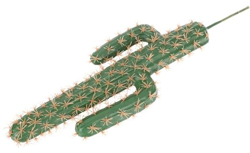 TOVINANNA Cactus Decorativo Artificiale da Interno senza Vaso Riproduzione Realistica Resistente e Leggero per Arredamento Casa e Ristorante Pianta Grassa Finta Decorazione Naturale