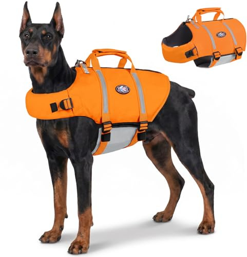 AOFITEE Giubbotto Salvagente per Cani