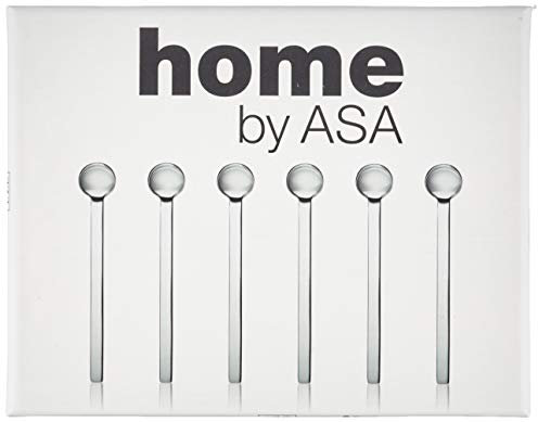 ASA 31000/950 Espressolöffel Edelstahl 9,5 cm, 6 Stück