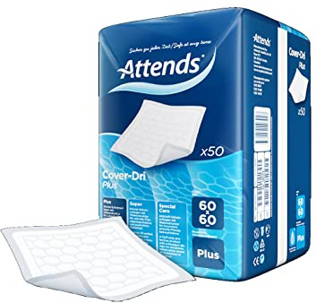 Attends Cover-Dri Plus - 60x60 cm - PZN 01882918 - (50 Stück)