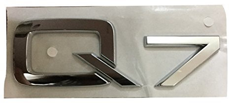 Audi 4L08537412ZZ Schriftzug Q7 Emblem Logo Aufkleber Modellbezeichnung chrom glänzend