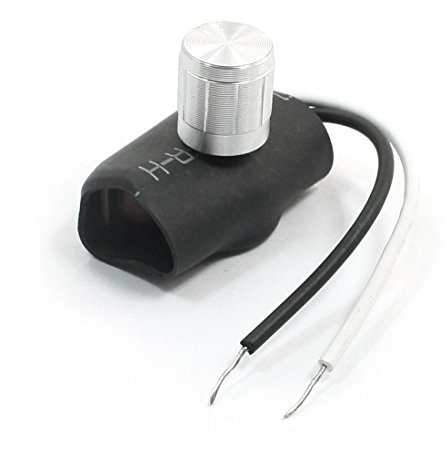 Aexit 1-3A 220V Rotary Knob Desk Lamp Light Dimmer Control Dimming Switch Silver Tone (3fe21fb1ae4f18d7cbbaf92ba296bb0d)