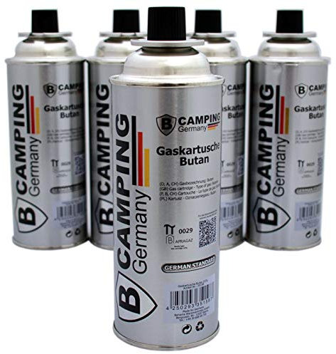 TronicXL 3 Gaskartuschen Nachfüllpack für Unkrautvernichter Gasbrenner Abflammgerät Bajonettanschluss