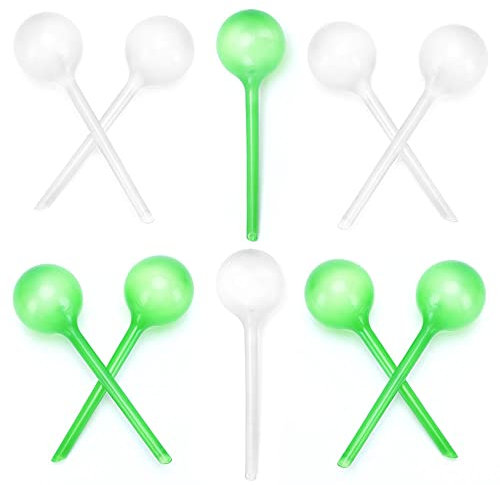 Dtoterul Globes D'arrosage 10 Pièces Irrigation Goutte à Goutte Kit Ampoules D'arrosage pour Plantes Globes D'arrosage pour Plantes Arrosage Automatique Plante Interieur pour Intérieur Extérieur
