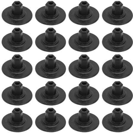 ECSiNG 20 Clip Di Fissaggio Per Pannelli Isolanti Per Protezioni Sottoscocca Clip Per Dadi Compatibile Con Audi Compatibile Con Skoda Clip Di Montaggio Per Rivestimento Isolante Del Paraurti Auto