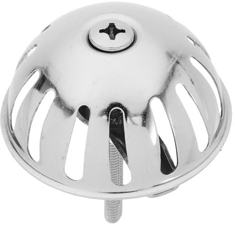 WOONEKY Stainless Steel Urinal Funnel Cover Universal Urinal Strainer Drain Stopper for Men' Toilets Metal Urinal Filter Part Essential Urinal Accessory for Clean and