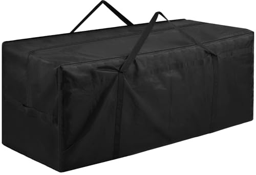 Extra Large Storage Bag for Above Ground Inflatable Frame Pools, Storage Bag Totes for Frame Above Ground Swimming Pool, Heavy-Duty Pool Cover Accessories Storage with 4 Handles, 56''x24''x24''