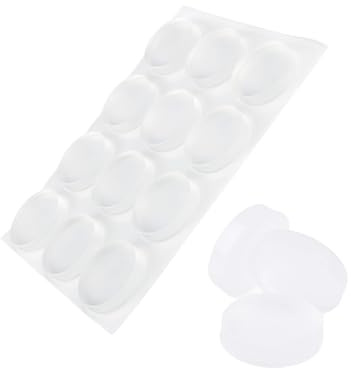 12 Tamponi Elastici, 22 Mmx5 Mm, Gommini Trasparenti Adesivi, Gommini Paracolpi Antiscivolo Per Porte Salva Muro, Mobili, Cassetti, Vetri, Ammortizzatori Adesivi Fai Da Te Per Tavoli E Ante