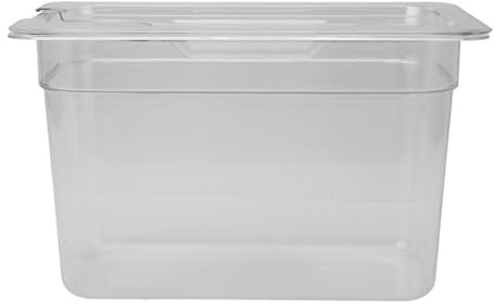 Récipient sous vide avec couvercle - Température de précision - Idéal pour la cuisson sous vide - Ustensiles de cuisine pour des repas parfaitement cuits