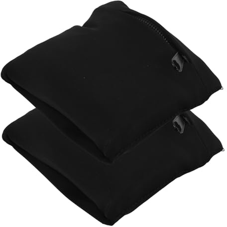 Holibanna 2 Stück Schwarze Handgelenktasche aus Polyester mit Großem Stauraum und Bequemem Sitz für Damen und Herren Beim Laufen und Outdoor Aktivitäten