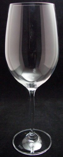 'bordeaux copas de cristal Walther de la serie Mariella en Juego de 6.