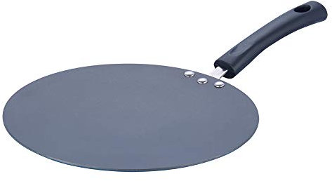 Vinod Cookware Concave Tawa Blue/Black 26.5Cm