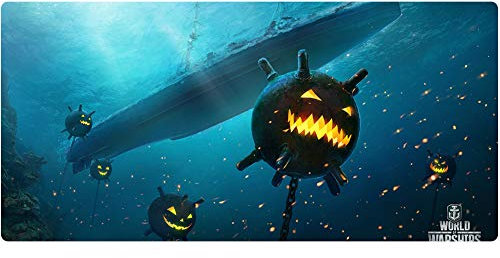 YENDOSTEEN Tappetino per mouse a gaming esteso a scrivania completa XXL, pistole per la pistola da tea