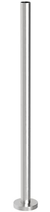 Sellon24® Pali per ringhiera in acciaio inox Ø 42,4 pali – aperto (A-VER-VR100)