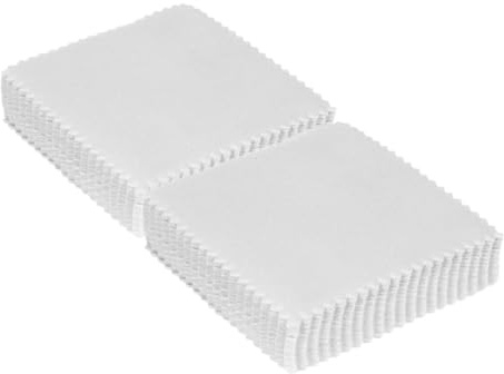 STOBOK 60pcs Jewelry Cleaning Cloth Soft Microfiber Polishing Cloth for Silverware Eyeglasses and Watches and Portable Polishing Tools for Daily Use