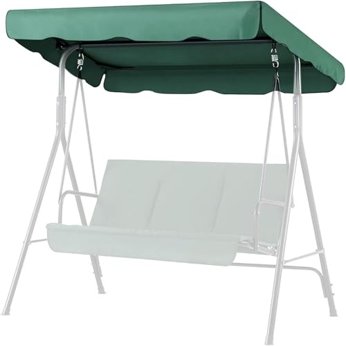 Replacement Swing Cover-Oxford Cloth Waterproof Swing CoverUV Block Sun Shade for Outdoor Garden Patio Yard Park Porch Seat Furniture,03,142 * 120 * 18cm