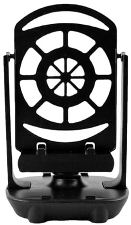 Toddmomy Podomètre Téléphone Portable Double avec Roulement Silencieux Balancier Stable pour Marche et Fitness Accessoire Mobile Polyvalent Noir
