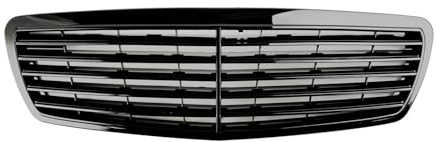 Frontgrill Autofront Für Benz E-Klasse W211 E320 E350 E55 Und Pour AMG 2002–2006 Frontgrill Passend für Kühlergrills