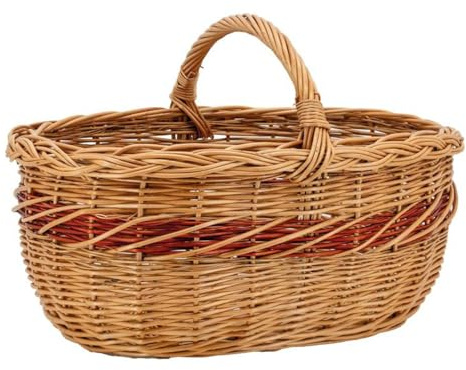 AUBRY GASPARD Panier Osier Buff