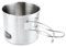 GSI Outdoors - Edelstahlbecher mit Klappgriff 500 ml (mit Wunschgravur, 500ml)